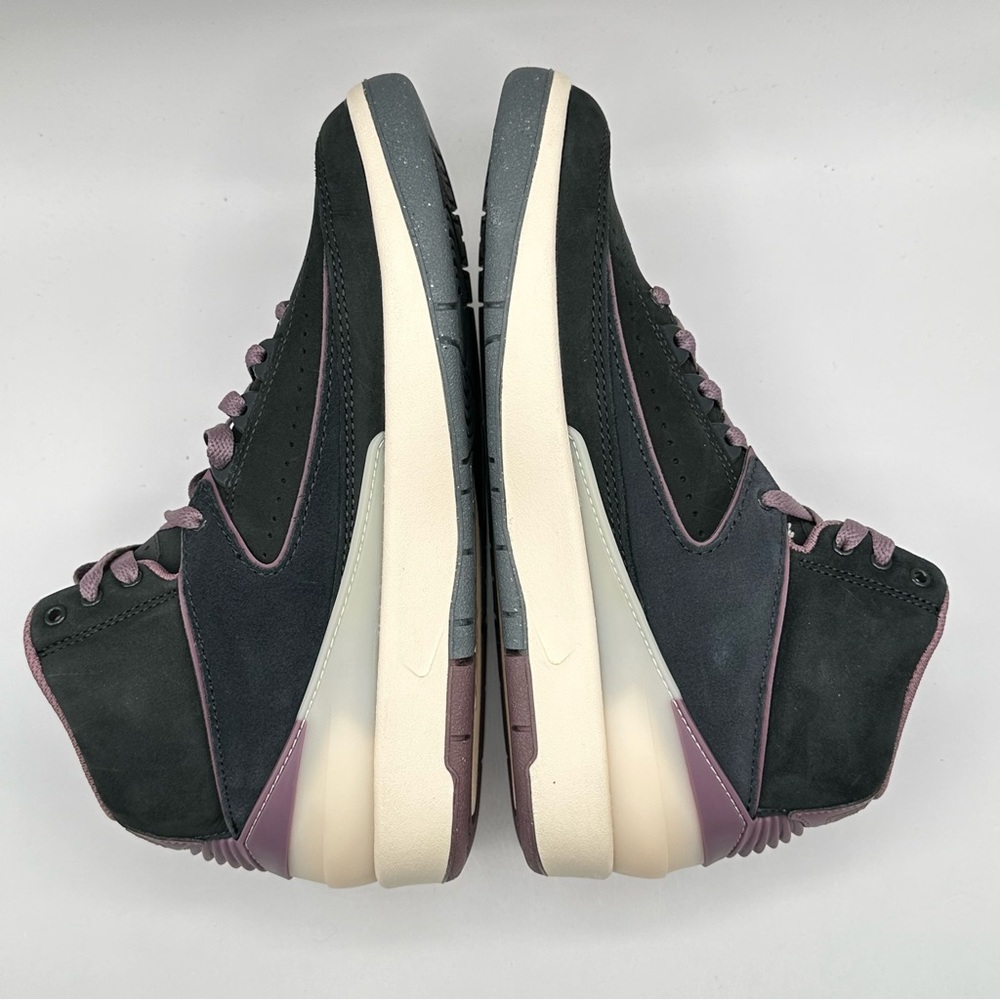 Women’s Nike Air Jordan 2 Retro Off Noir Sky K Mauve DX4400 005 Size 8 - Picture 12 of 14